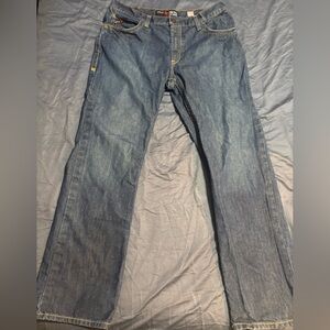 Ariat FR Jeans Men 36x32 Low Rise Boot Cut Flame Resistant Work Denim